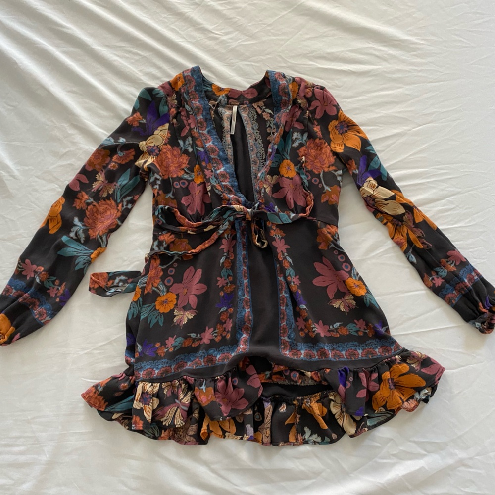 Free People Violet Hill Printed Tunic - Picture 3 of 7